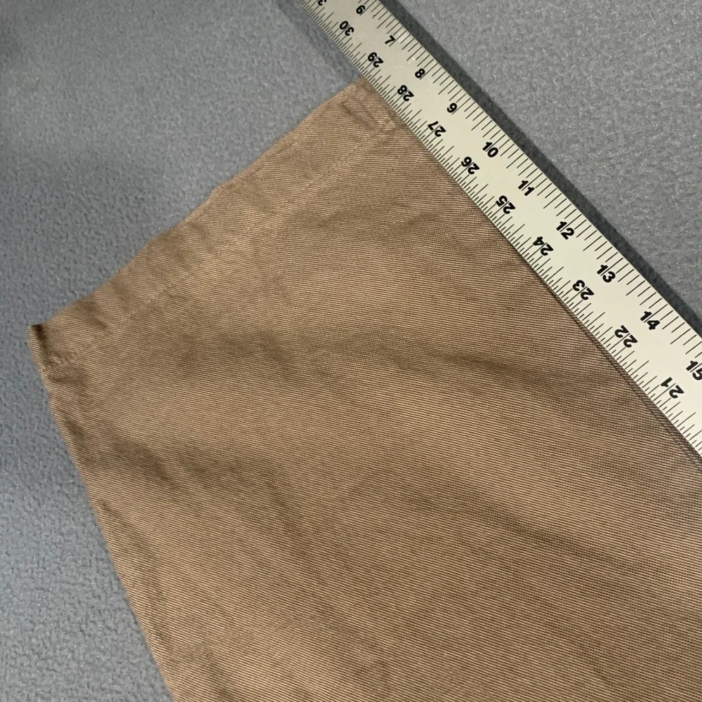 Banana Republic Gavin Chino Pants Mens 38x30 Brown Cotton Straight Leg Trousers